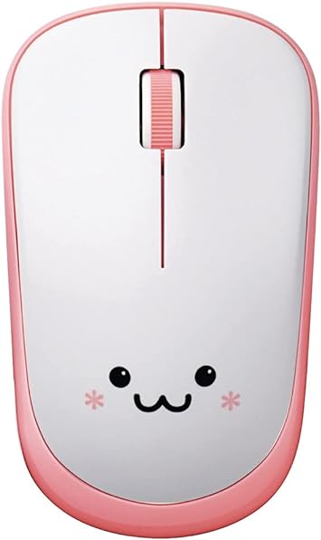 エレコム マウス ワイヤレス (レシーバー付属) Mサイズ 3ボタン IRセンサー 省電力 ピンク M-IR07DRPN