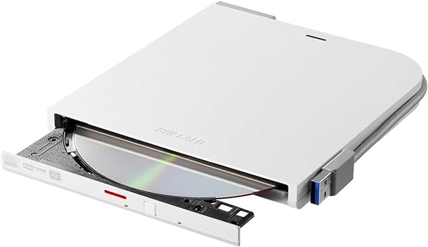 BUFFALO バッファロー USB3.1(Gen1)/3.0 デスクトップパソコン対応 外付け DVD/CDドライブ